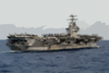 The Nuclear-powered Aircraft Carrier Uss Carl Vinson (cvn 70) Sails In The South China Sea Completing Seven Months Of A Scheduled Deployment Clip Art