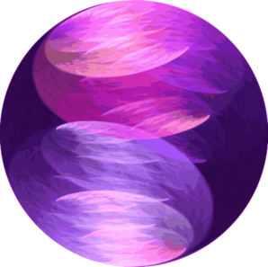 Purple Ball Clip Art