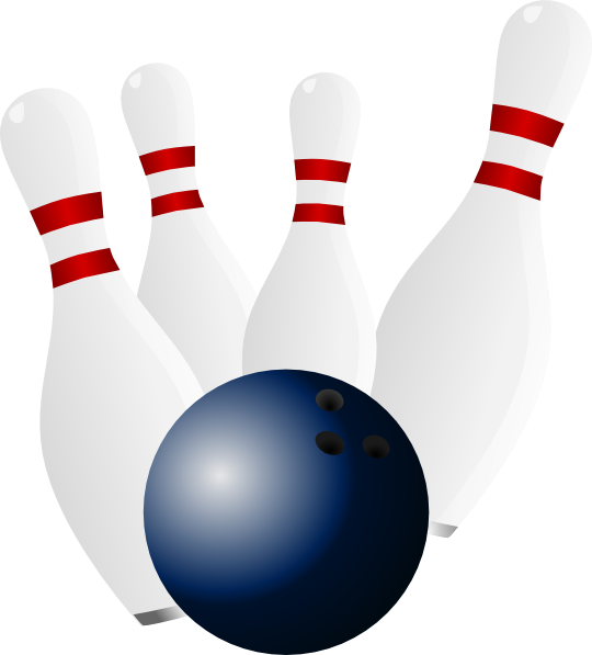 Bowling Ball And Pins Clip Art at Clker.com - vector clip art online