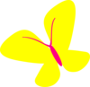 Colombia Flag Butterfly Clip Art