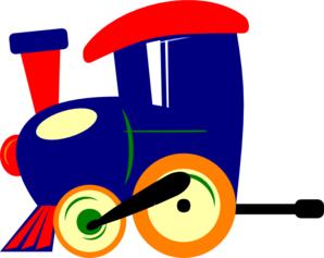 Toot Toot Train And Carriage Clip Art