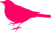 Pink Bird Clip Art