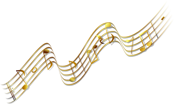 Gold Music Banner Clip Art at Clker.com - vector clip art online