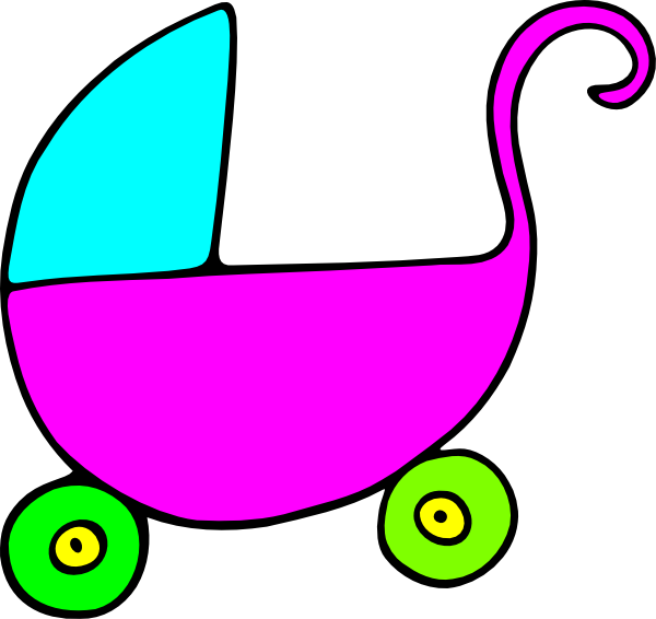 clipart baby carriage - photo #32