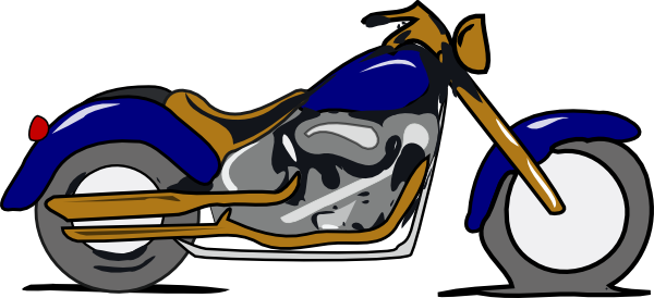 Harley Mc Gold And Blue Clip Art at Clker.com - vector clip art online