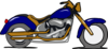 Harley Mc Gold And Blue Clip Art