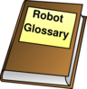 Robot Glossary Clip Art