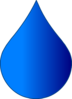 Blue Drop Clip Art