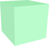 Cube Verde Clip Art
