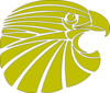 Gold Eagle Head Clip Art