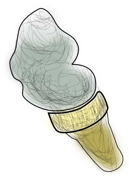 vanilla ice cream cone clipart - photo #20