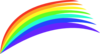 My Rainbow Sky Clip Art