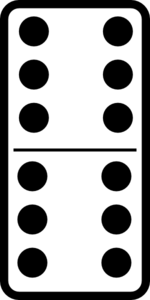 Domino12 Clip Art