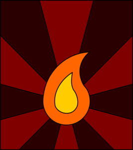 Flame 12 Clip Art