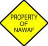 Property Of Nawaf Caps Clip Art