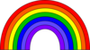 Rainbow2 Clip Art