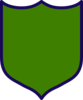 Dark Green Shield Clip Art