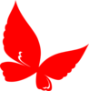 Red.butterfly Clip Art