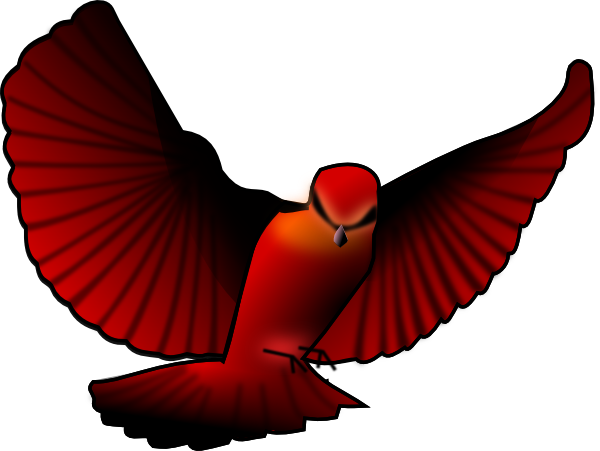 Red Bird Clip Art at Clker.com - vector clip art online, free & public domain