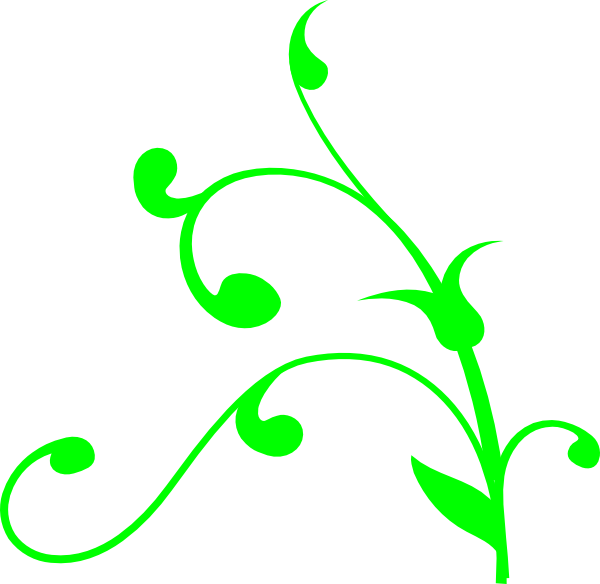 clipart green swirls - photo #10