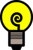 Lightbulb (on) Clip Art
