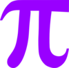 Light Purple Pi Clip Art