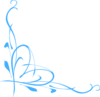 Blue Vine Clip Art