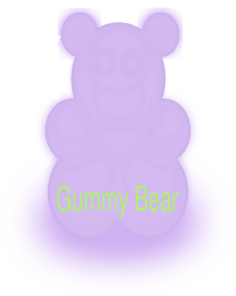 Gummy Bears Clipart SVG PNG 