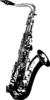 Saxophone Music Clip Art