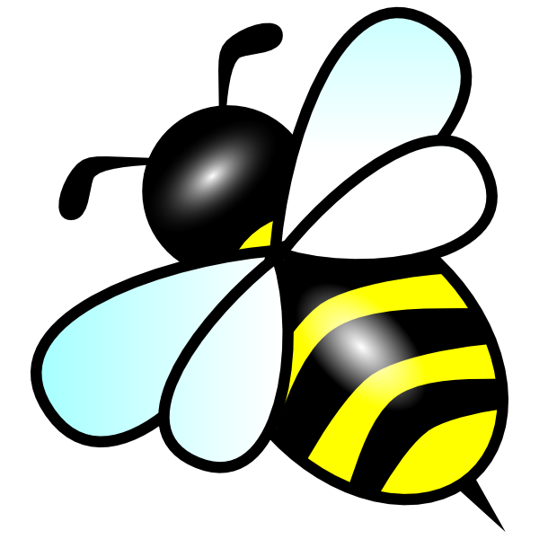 free clipart honey bee - photo #6