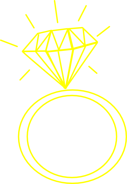 yellow diamond clipart - photo #8