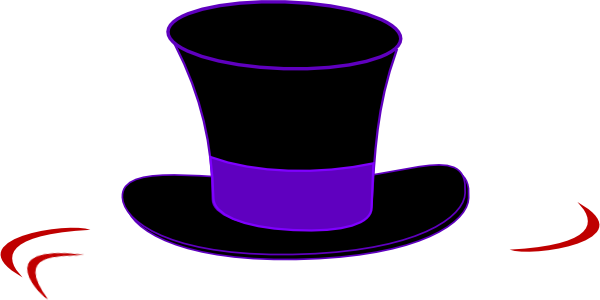 black top hat clipart - photo #15