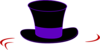 Black Top Hat Clip Art