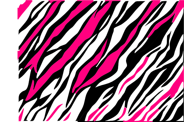 pink zebra clip art free - photo #35