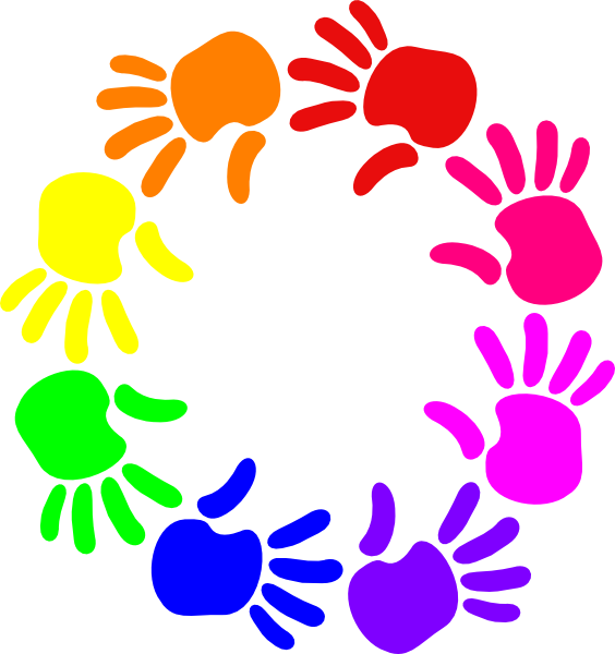 clipart circle of hands - photo #11