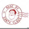 Clipart Father Christmas Signature Image