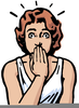 Shocked Expression Clipart Image