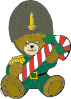 Christmas Guard Bear Clip Art