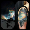 Aurora Borealis Tattoo Image