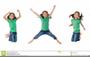 Free Clipart Child Jumping Image