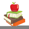 Books And Apples Clipart Image