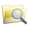 Simple Folder Seek Clip Art