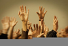 Raised Hands In Worship Clipart Image