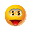Emoticon Money Icon Image