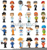 Different Profession Clipart Image