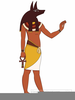Egyptian God Clipart Image