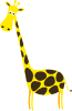 Cartoon Giraffe Clip Art