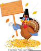 Free Thanksgiving Pilgrim Clipart Image