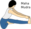 Yoga Position Maha Mudra Clip Art