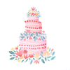 Wedding Cakes Clipart Image